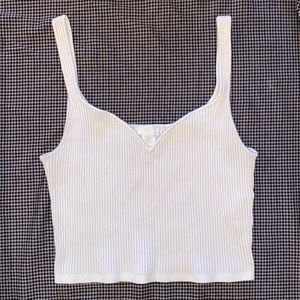 H&M Knit Cropped Tank Top